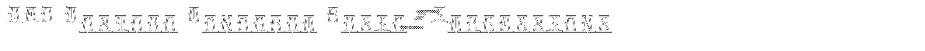 MFC Mastaba Monogram Basic 10000 Impressions